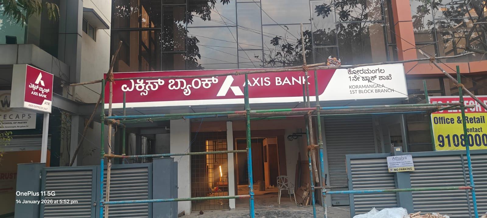 Axis Bank Branding