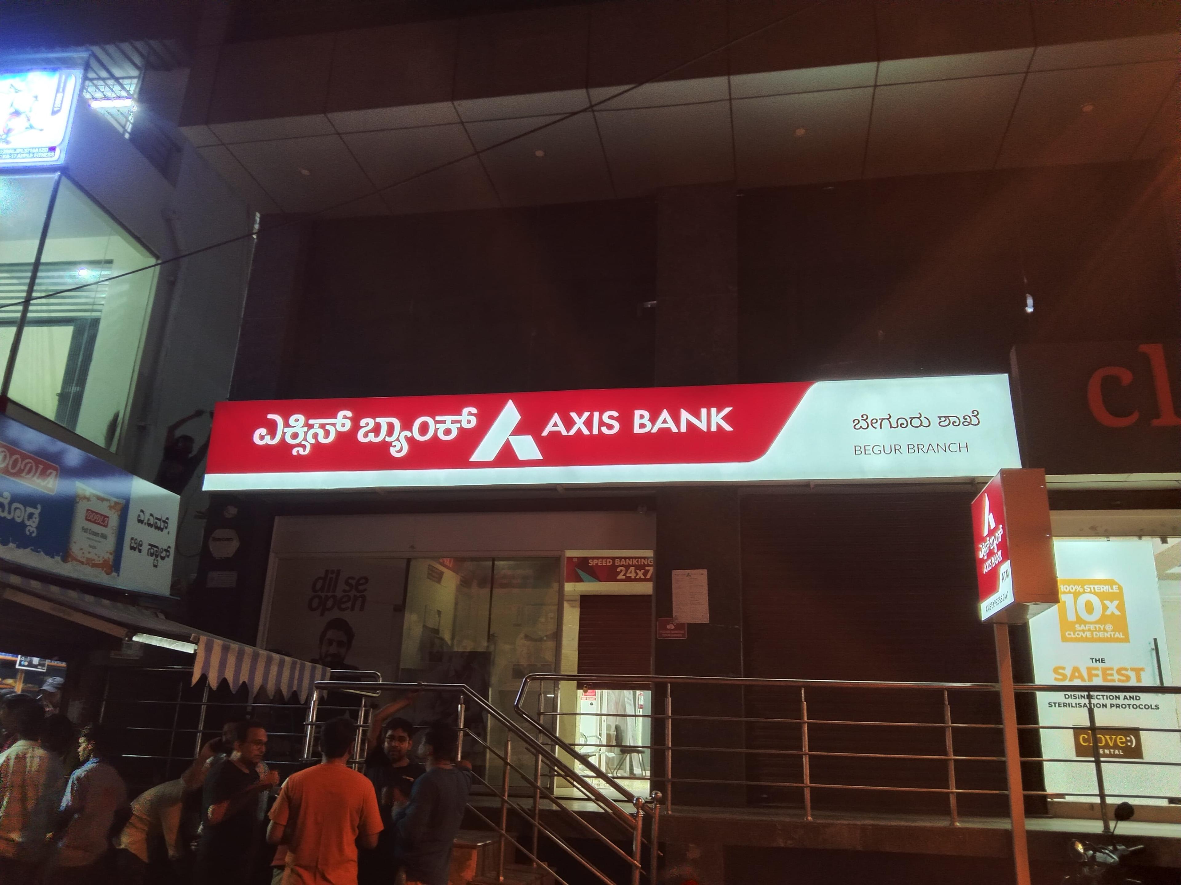 Axis Bank Branding