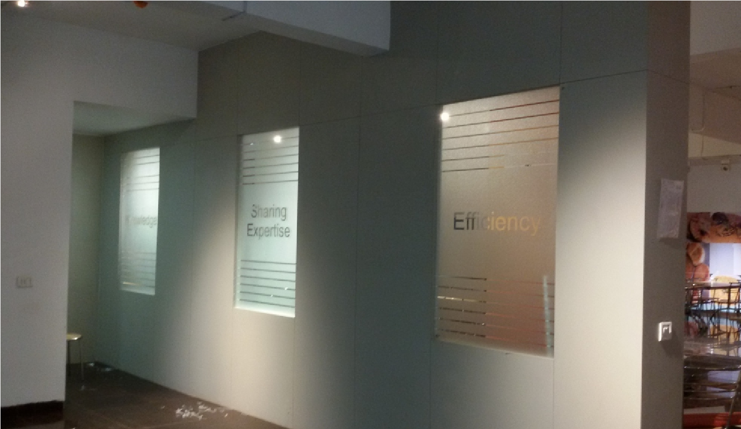 Glass Branding